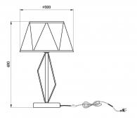 Настольная лампа Vele Luce Si VL2191N01
