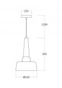 Подвесной светильник Vele Luce Appassionato VL2141P01