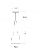 Подвесной светильник Vele Luce Appassionato VL2142P01