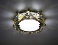 Встраиваемый светодиодный светильник Ambrella light Led S40 G/W 4W 4200K Led