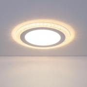 Встраиваемый светодиодный светильник Elektrostandard DLR024 12+6W 4200K 4690389107108
