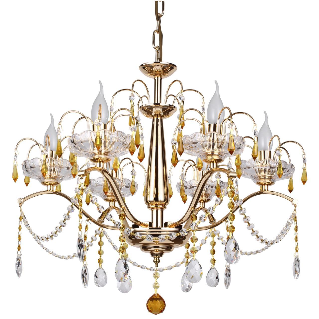 Подвесная люстра IDLamp Fiorenza 258/6-Gold