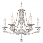 Подвесная люстра IDLamp Eloisa 259/6-Whiteplatina