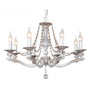 Подвесная люстра IDLamp Eloisa 259/8-Whiteplatina