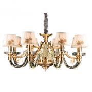 Подвесная люстра IDLamp Michel 404/8-LEDOldbronze