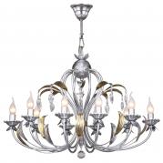 Подвесная люстра IDLamp Noel 241/10-Silvergold