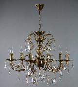 Подвесная люстра Ambiente Alicante 8888/6 PB Tear drop