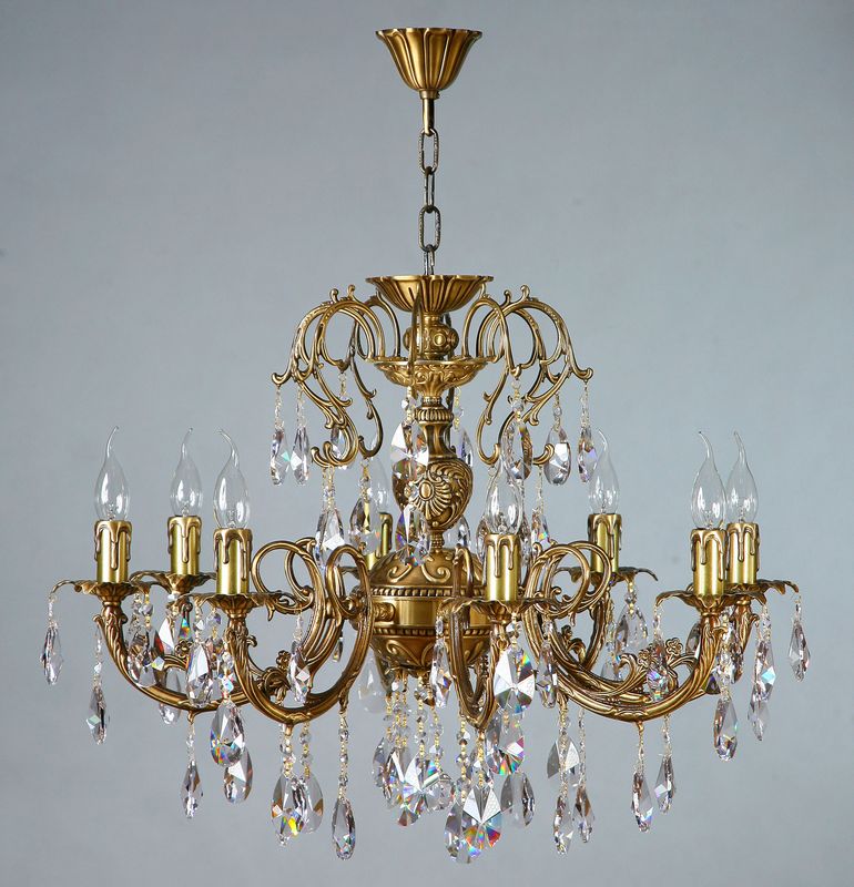 Подвесная люстра Ambiente Alicante 8888/8 AB Tear drop