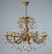 Подвесная люстра Ambiente Alicante 8888/8 AB Tear drop