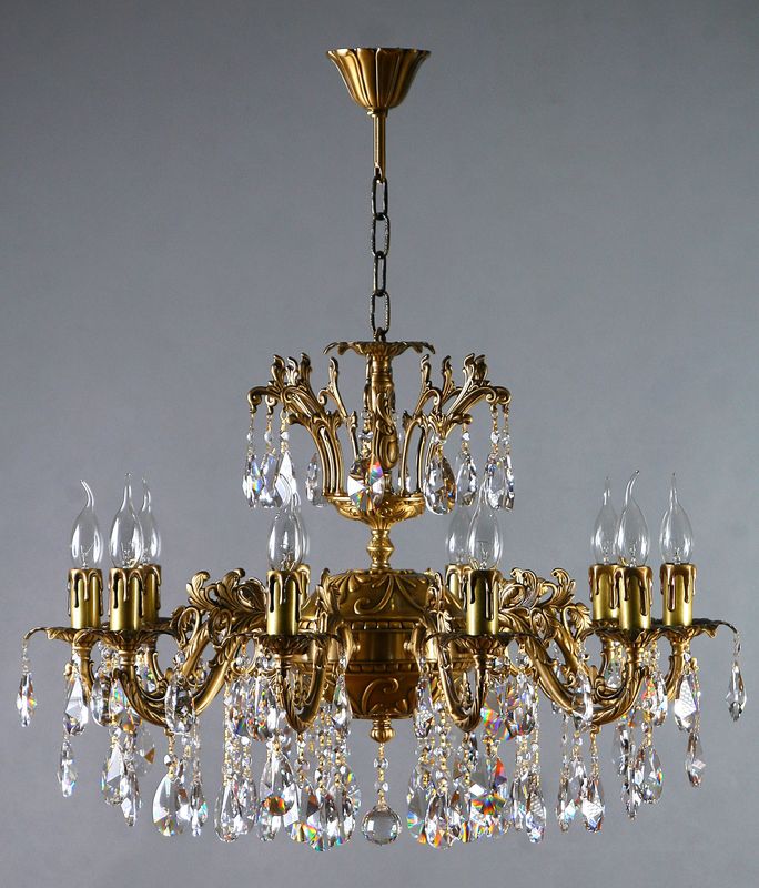Подвесная люстра Ambiente Granada 2118/10 AB Tear drop