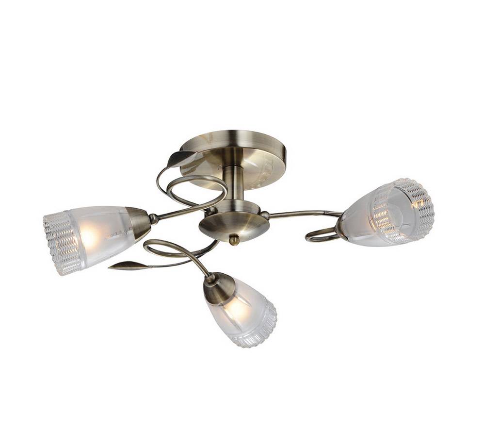 Потолочная люстра IDLamp Selveggiya 858/3PF-Oldbronze