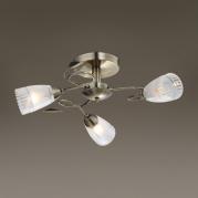 Потолочная люстра IDLamp Selveggiya 858/3PF-Oldbronze