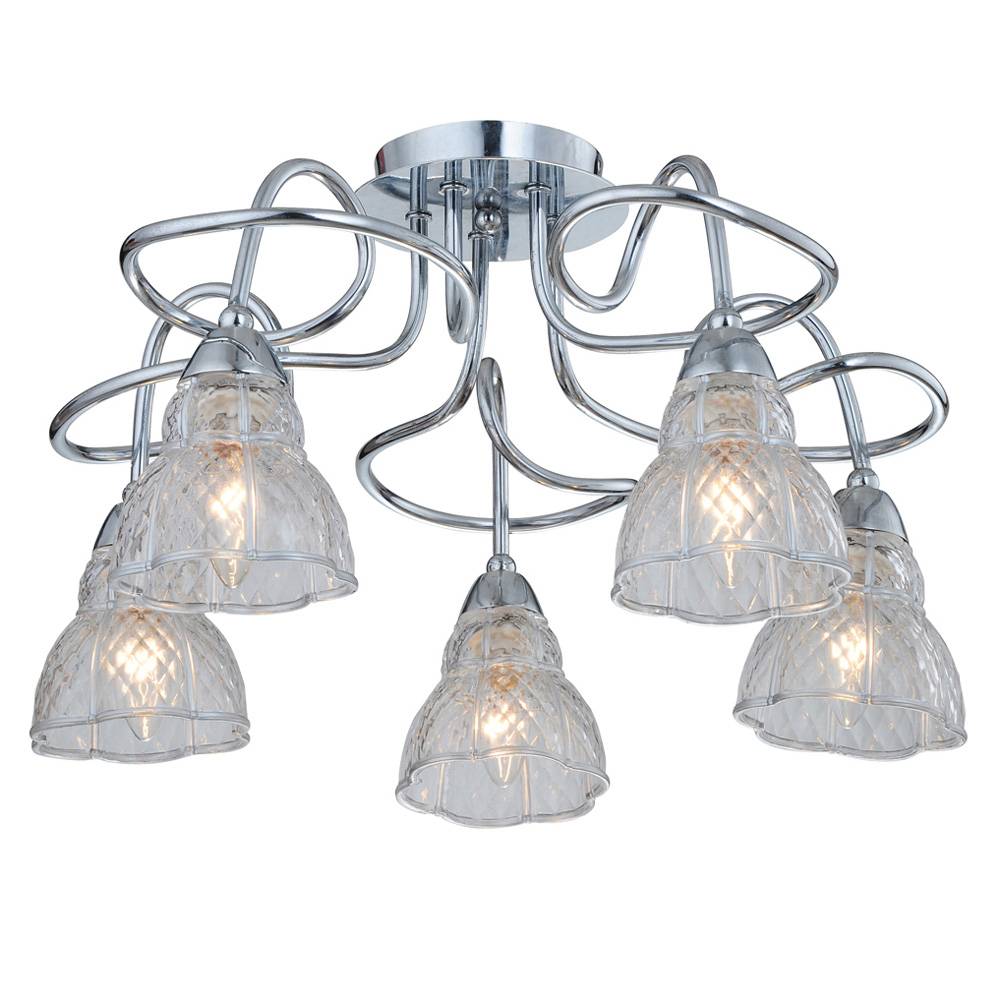 Потолочная люстра IDLamp Assante 864/5PF-Chrome