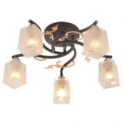 Потолочная люстра IDLamp Edda 206/5PF-Blackchrome