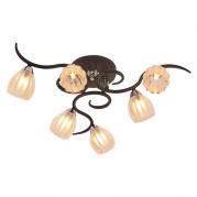 Потолочная люстра IDLamp Raymond 213/6PF-Blackchrome