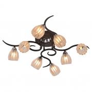 Потолочная люстра IDLamp Raymond 213/8PF-Blackchrome