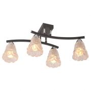 Потолочная люстра IDLamp Simone 217/4PF-Blackchrome