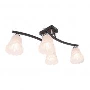 Потолочная люстра IDLamp Simone 217/4PF-Blackchrome
