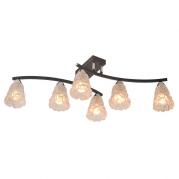 Потолочная люстра IDLamp Simone 217/6PF-Blackchrome