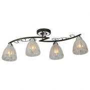 Потолочная люстра IDLamp Nield 232/4PF-Blackchrome