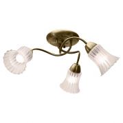 Потолочная люстра IDLamp Nanzen 245/3PF-Oldbronze