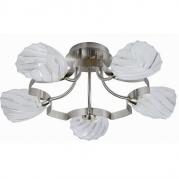 Потолочная люстра IDLamp Martha 601/5PF-MOONWhitechrome
