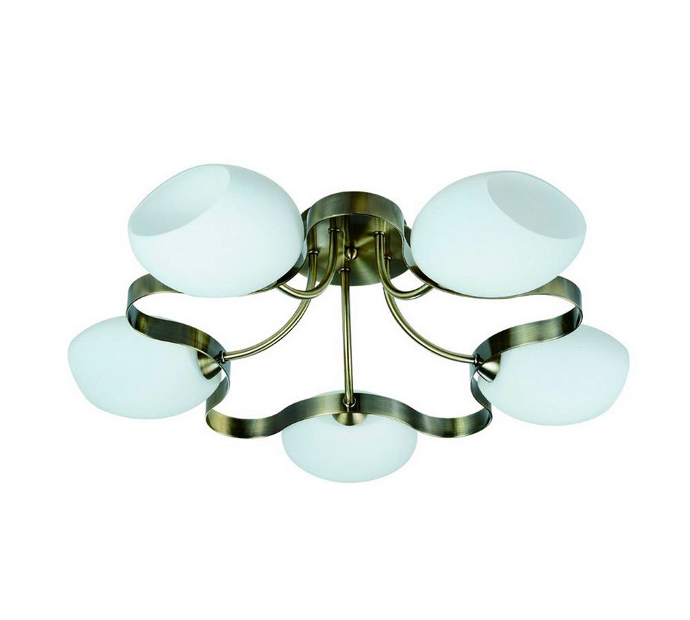Потолочная люстра IDLamp Martha 601/5PF-SUNOldbronze
