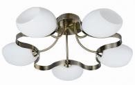 Потолочная люстра IDLamp Martha 601/5PF-SUNOldbronze