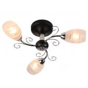 Потолочная люстра IDLamp Edwidge 846/3PF-Blackchrome