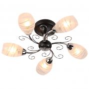Потолочная люстра IDLamp Edwidge 846/5PF-Blackchrome