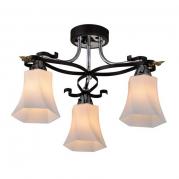 Потолочная люстра IDLamp Monga 849/3PF-Dark