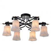 Потолочная люстра IDLamp Monga 849/6PF-Dark