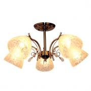 Потолочная люстра IDLamp Orebella 852/5PF-Oldbronze