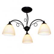 Потолочная люстра IDLamp Elettra 881/3PF-Argentoscuro