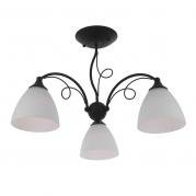 Потолочная люстра IDLamp Elettra 881/3PF-Argentoscuro