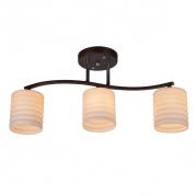 Потолочная люстра IDLamp Gemma 878/3PF-Darkcopper