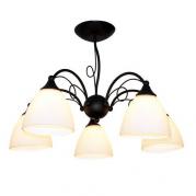 Потолочная люстра IDLamp Elettra 881/5PF-Argentoscuro