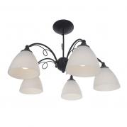 Потолочная люстра IDLamp Elettra 881/5PF-Argentoscuro