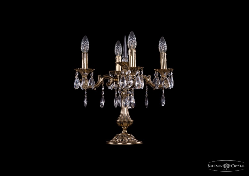 Настольная лампа Bohemia Ivele 7001/4/125-51/A/GB