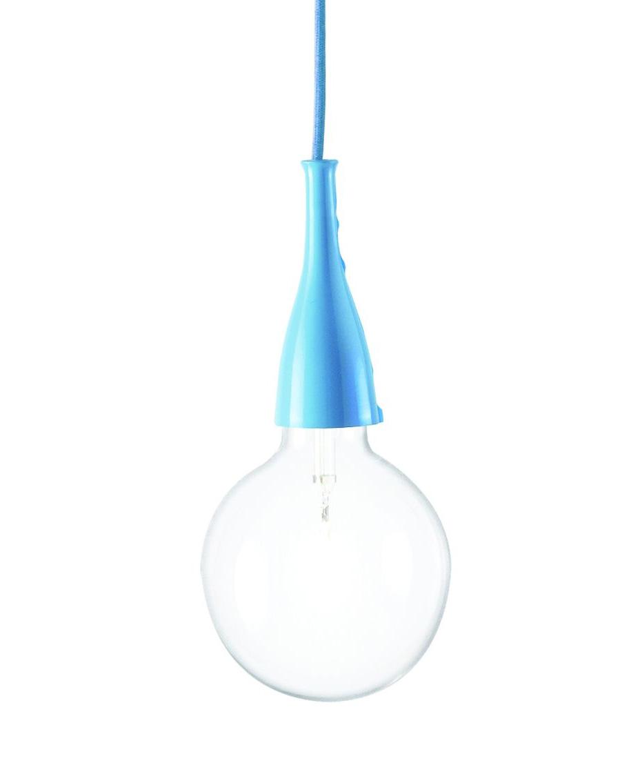 Подвесной светильник Ideal Lux Minimal SP1 Azzurro