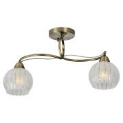 Потолочный светильник IDLamp Brunilda 237/2PF-Oldbronze