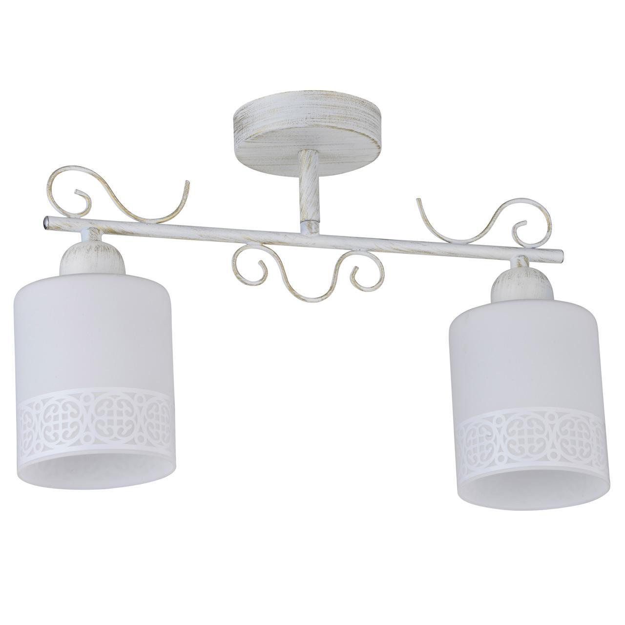 Потолочный светильник IDLamp Ileria 848/2PF-Whitepatina