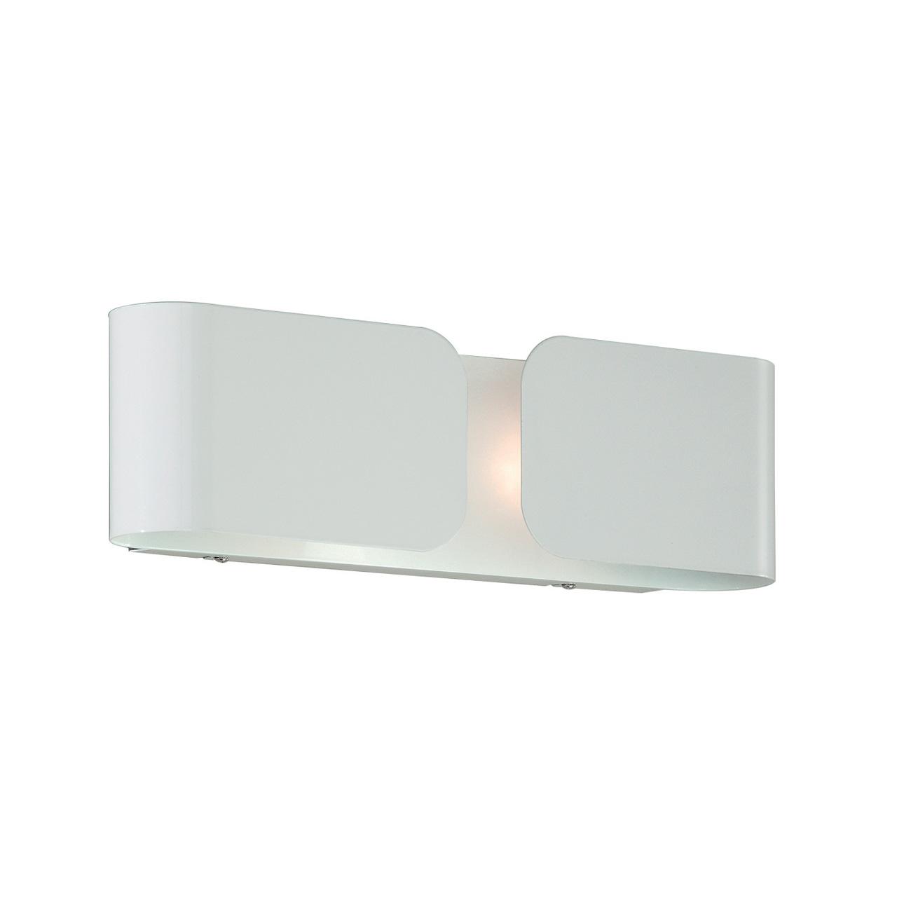 Настенный светильник Ideal Lux Clip AP2 Mini BIanco