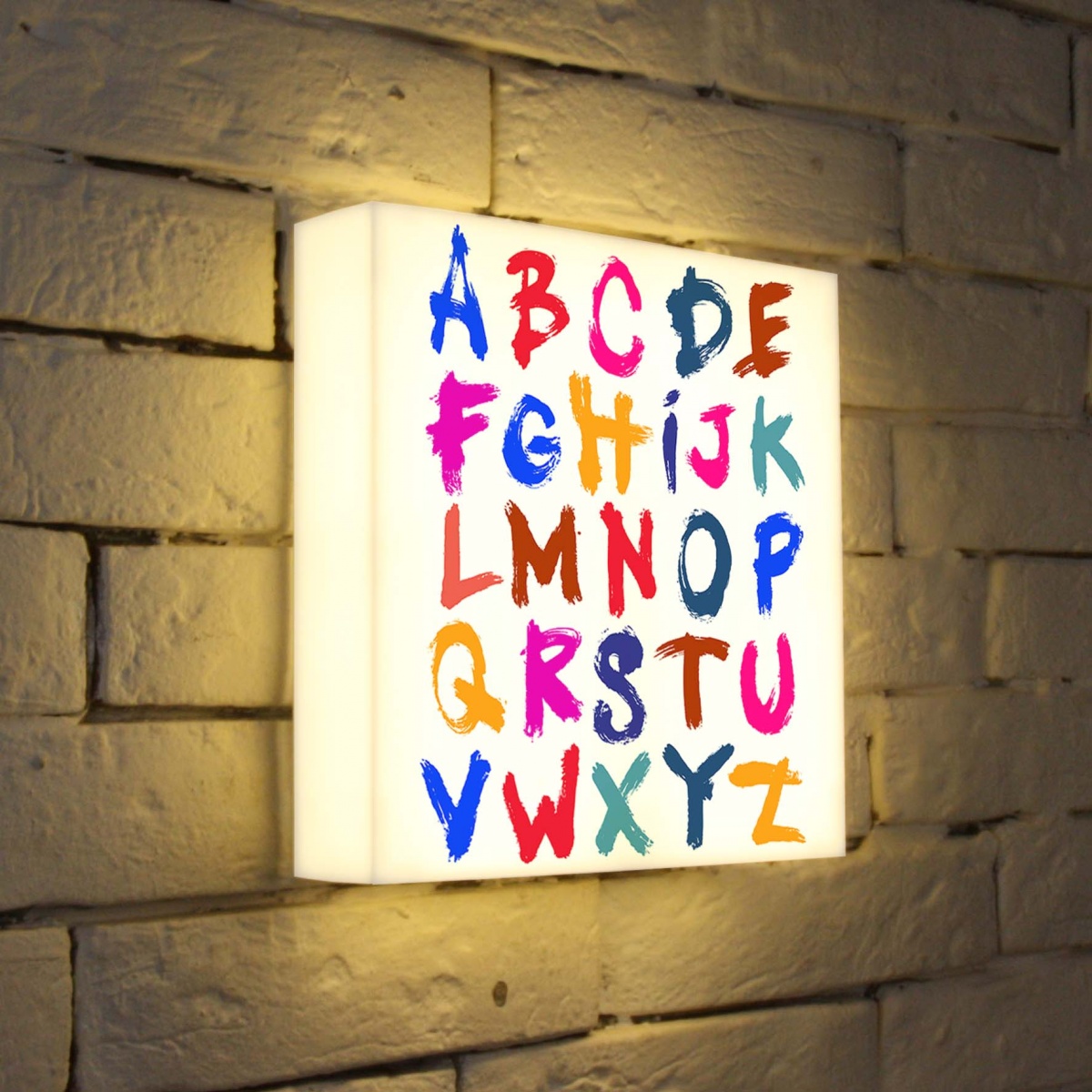 Лайтбокс Alphabet 2 25x25-004