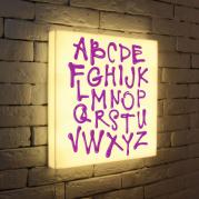 Лайтбокс Alphabet 45x45-003