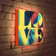 Лайтбокс LOVE 1 35x35-041