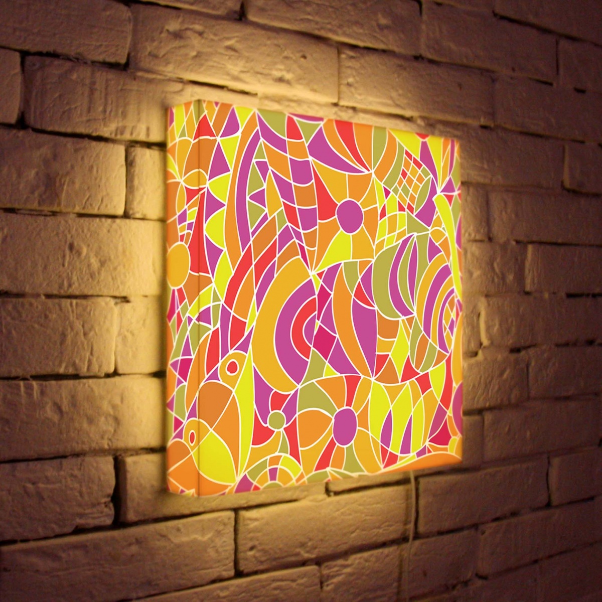 Лайтбокс Абстракция 16 35x35-113