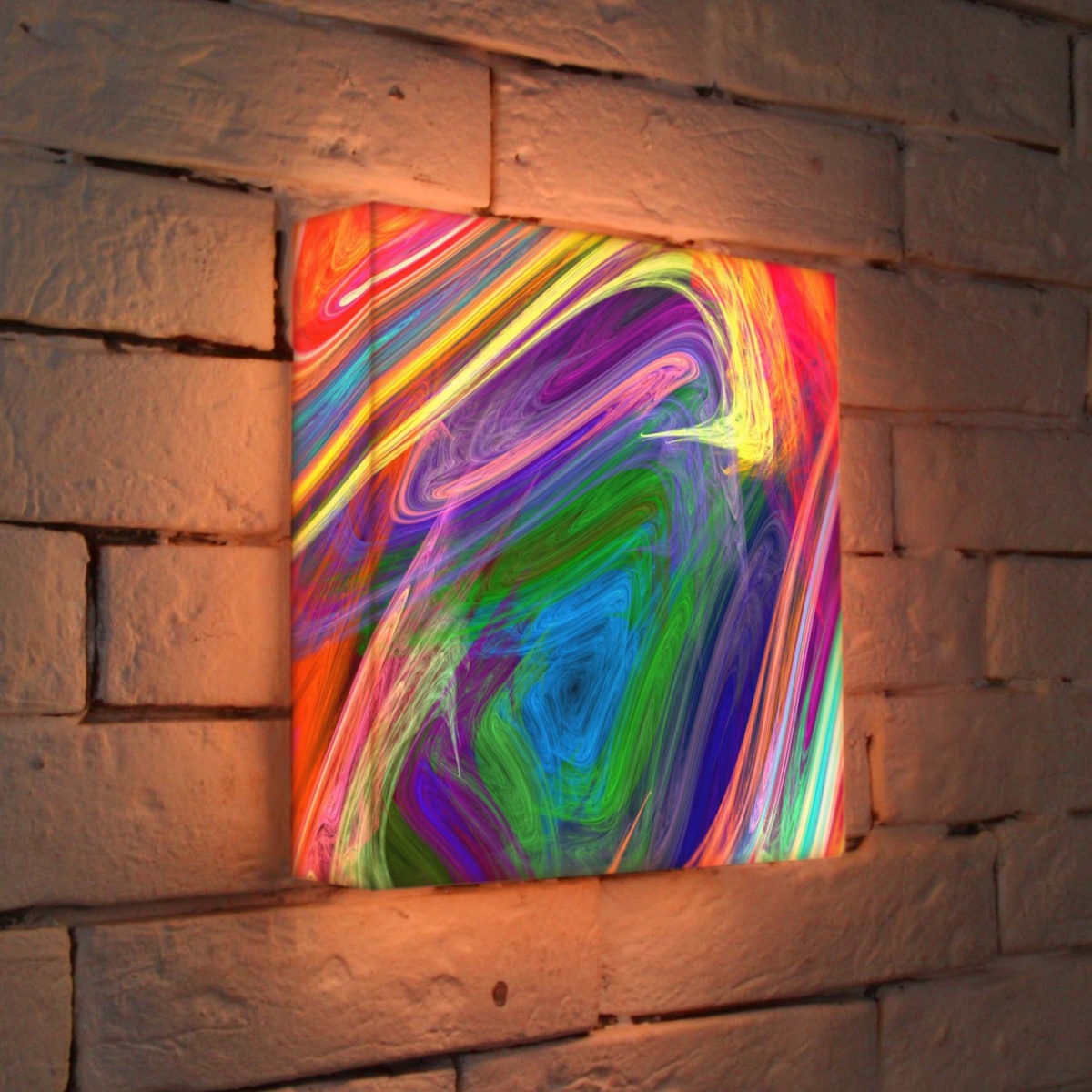 Лайтбокс Абстракция 18 25x25-166