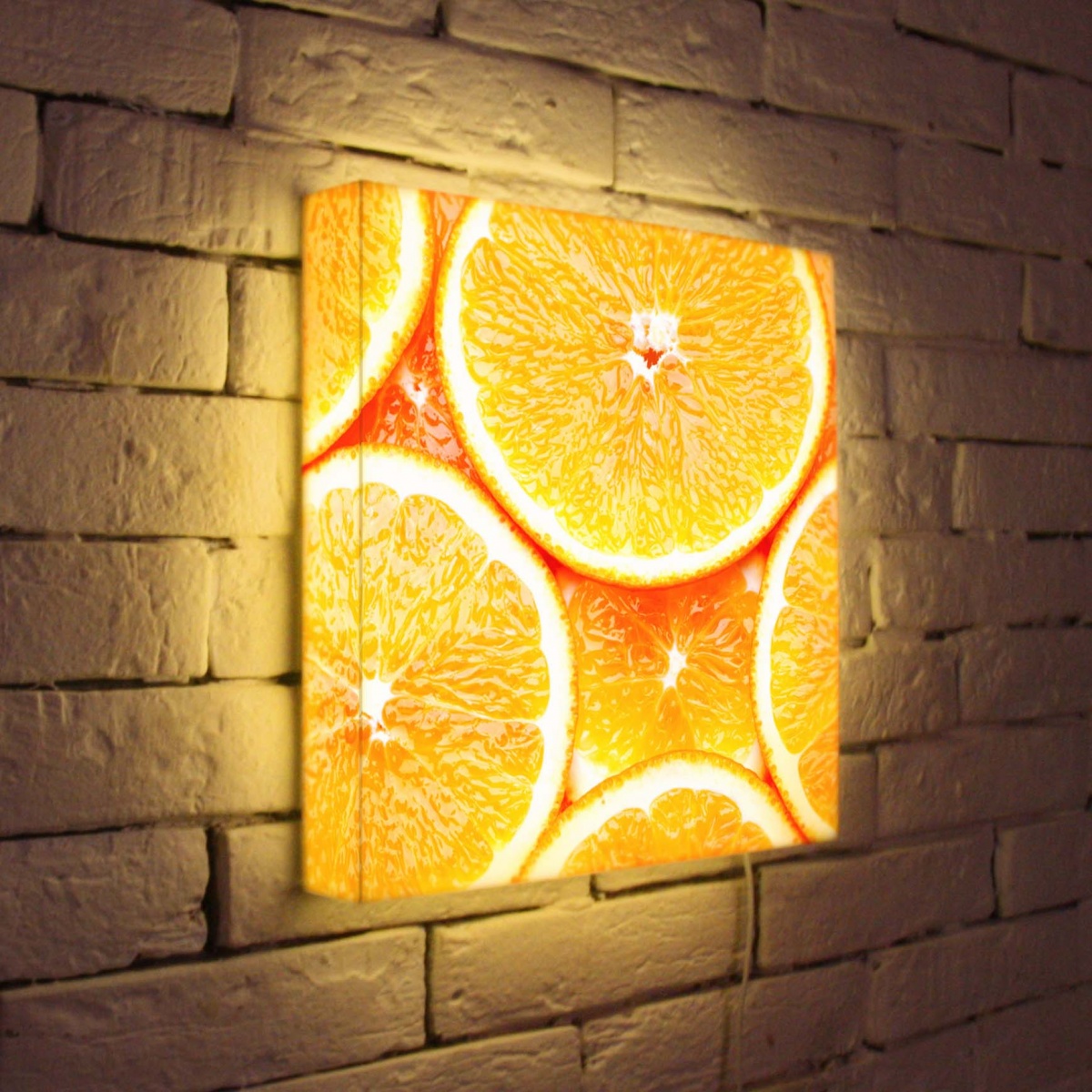Лайтбокс Апельсины 35x35-174