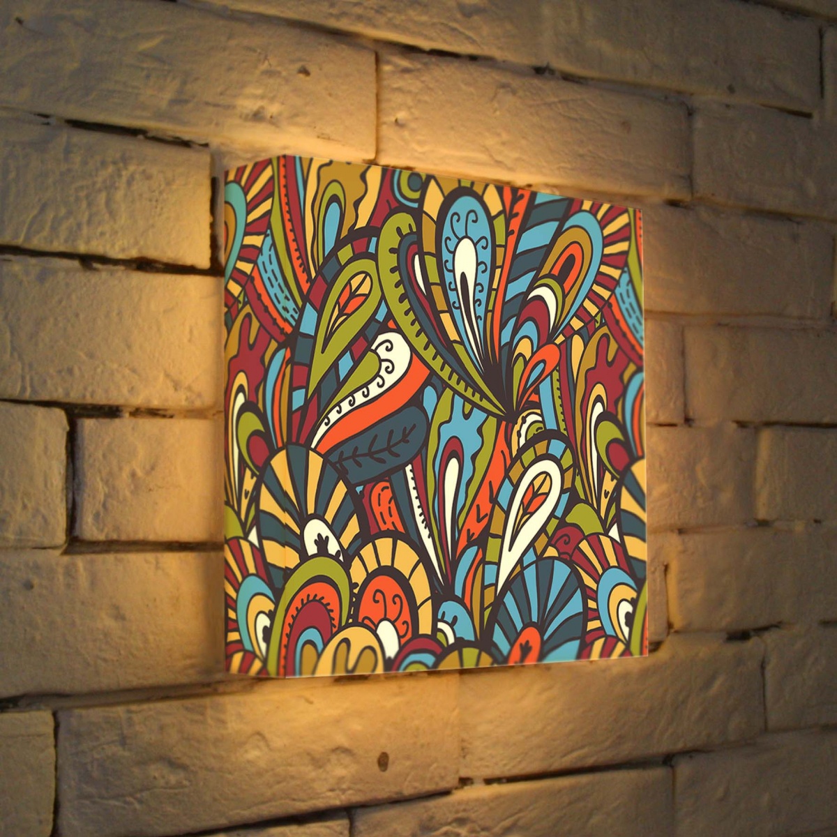 Лайтбокс Арт деко 2 25x25-018